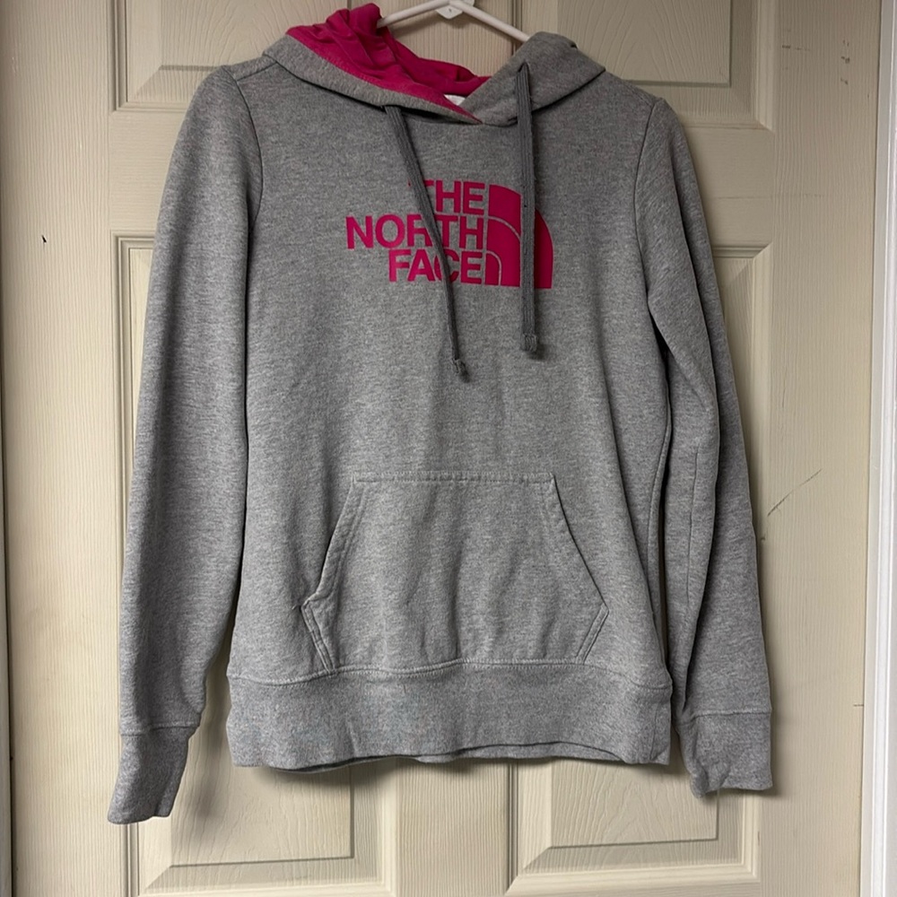 The North Face Small Gray hoodie
